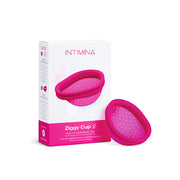 【月経ディスク】INTIMINA/ジギーカップ2(ディスク)|フェムケア用品・約50ml 多い日・最大12時間 非吸収型 ズレにくい設計