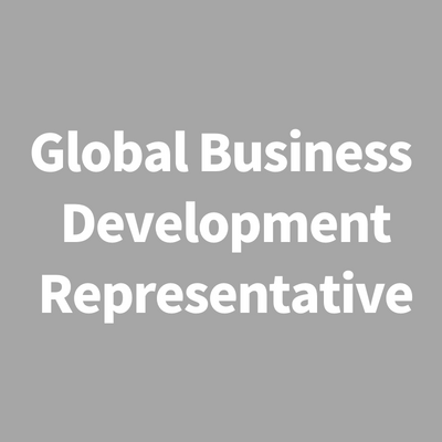 *Closed : Global Business Development Representative