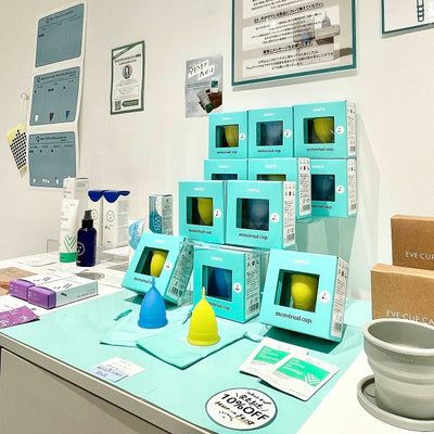 フィンランド発の月経カップ『ルネット カップ』日本初上陸 ~ 東京･大阪店で月経カップの展示を開催