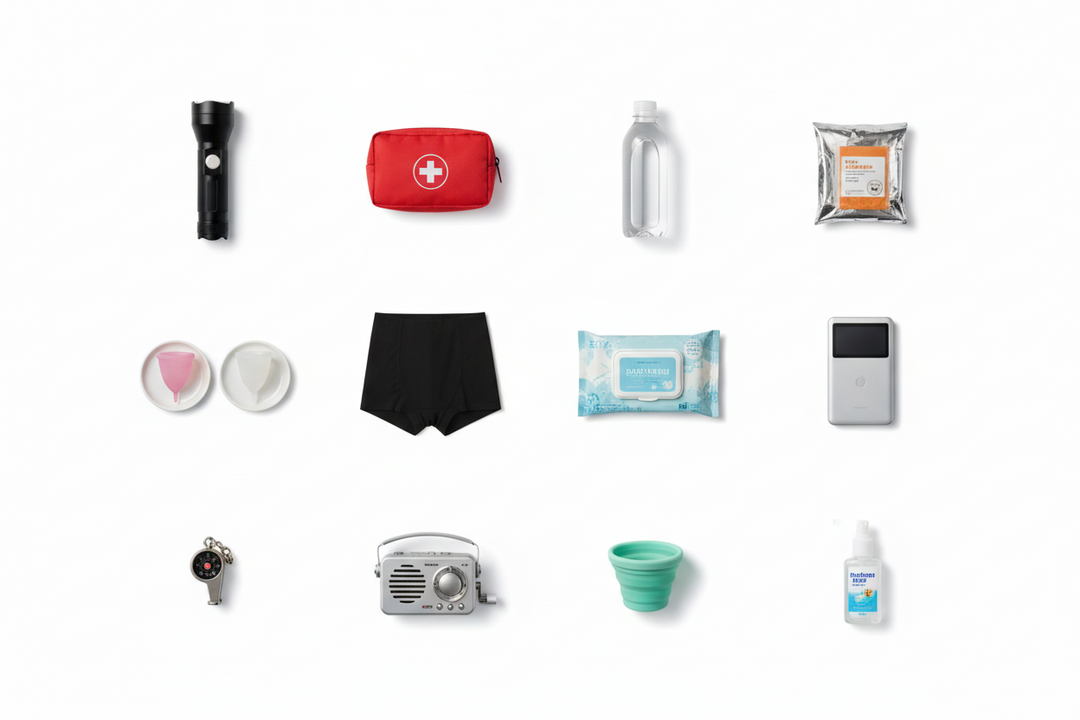 女性のための防災フェムケアセット 日常でも使える安心の備え