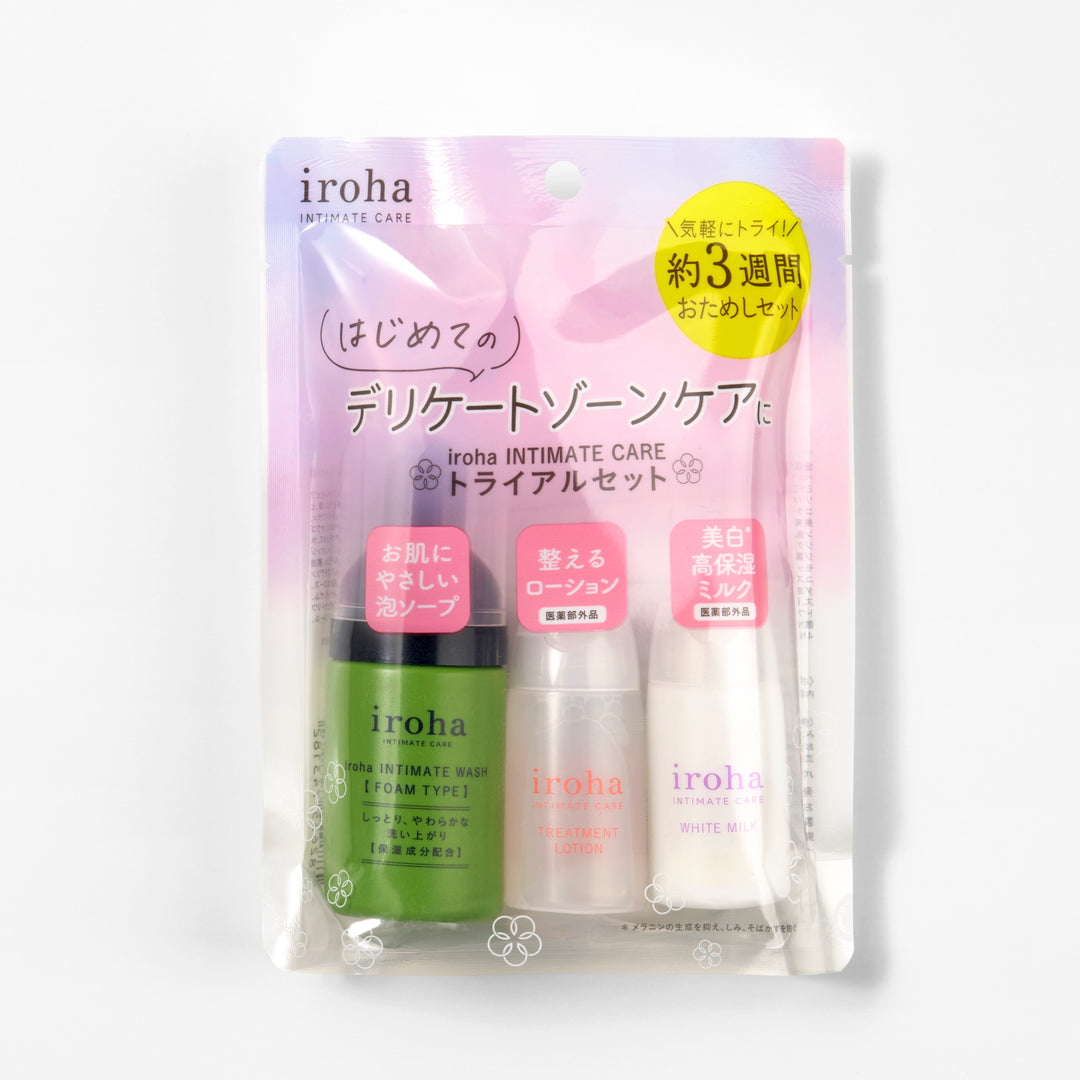 iroha INTIMATE CARE TRIAL SET