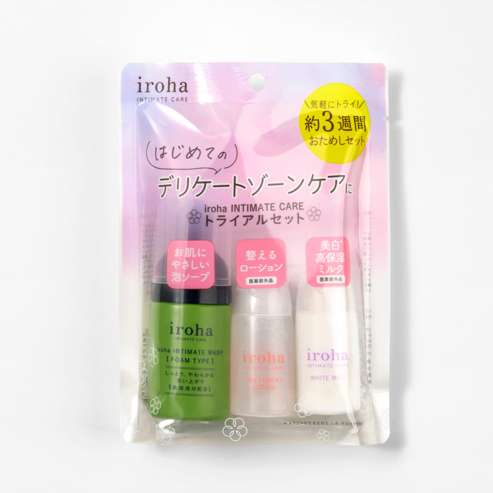 iroha INTIMATE CARE TRIAL SET