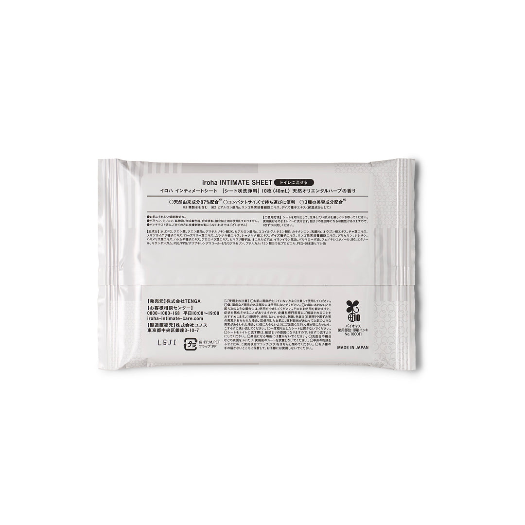 iroha INTIMATE SHEET