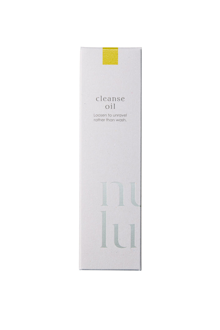 【洗う・保湿・マッサージに】nulu（ヌル）／cleanse oil クレンズオイル 80mL｜無香料