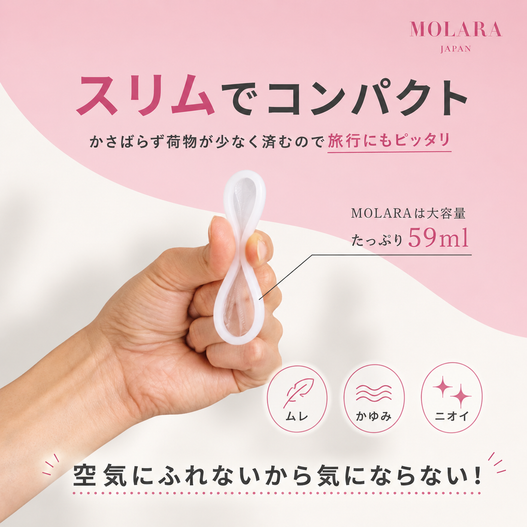 【使い捨て月経ディスク】MOLARA（モララ）1day｜日本製・1枚入り・最長12時間