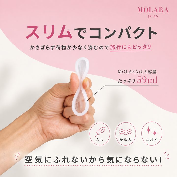 【使い捨て月経ディスク】MOLARA（モララ）1day｜日本製・1枚入り・最長12時間