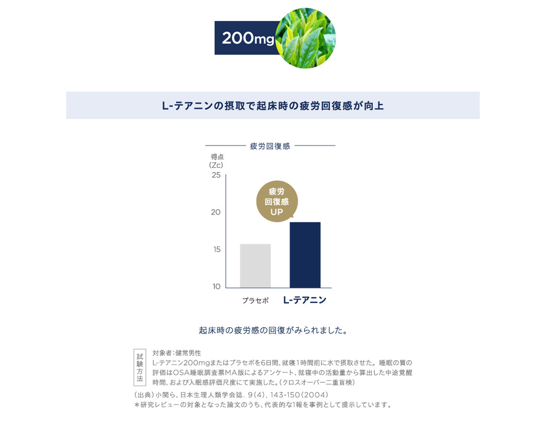 グッドナイト スリープ ドリンク<br> 睡眠サポートドリンク（GABA / テアニン）10本入り<br> ノンカフェイン ナイトケア