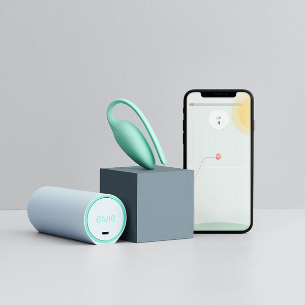 新品 elvie エルビートレイナー 骨盤底筋 エクササイズ スマホ連動 骨盤底筋ケア｜骨盤底筋トレーニングデバイス｜Elvie Trainer