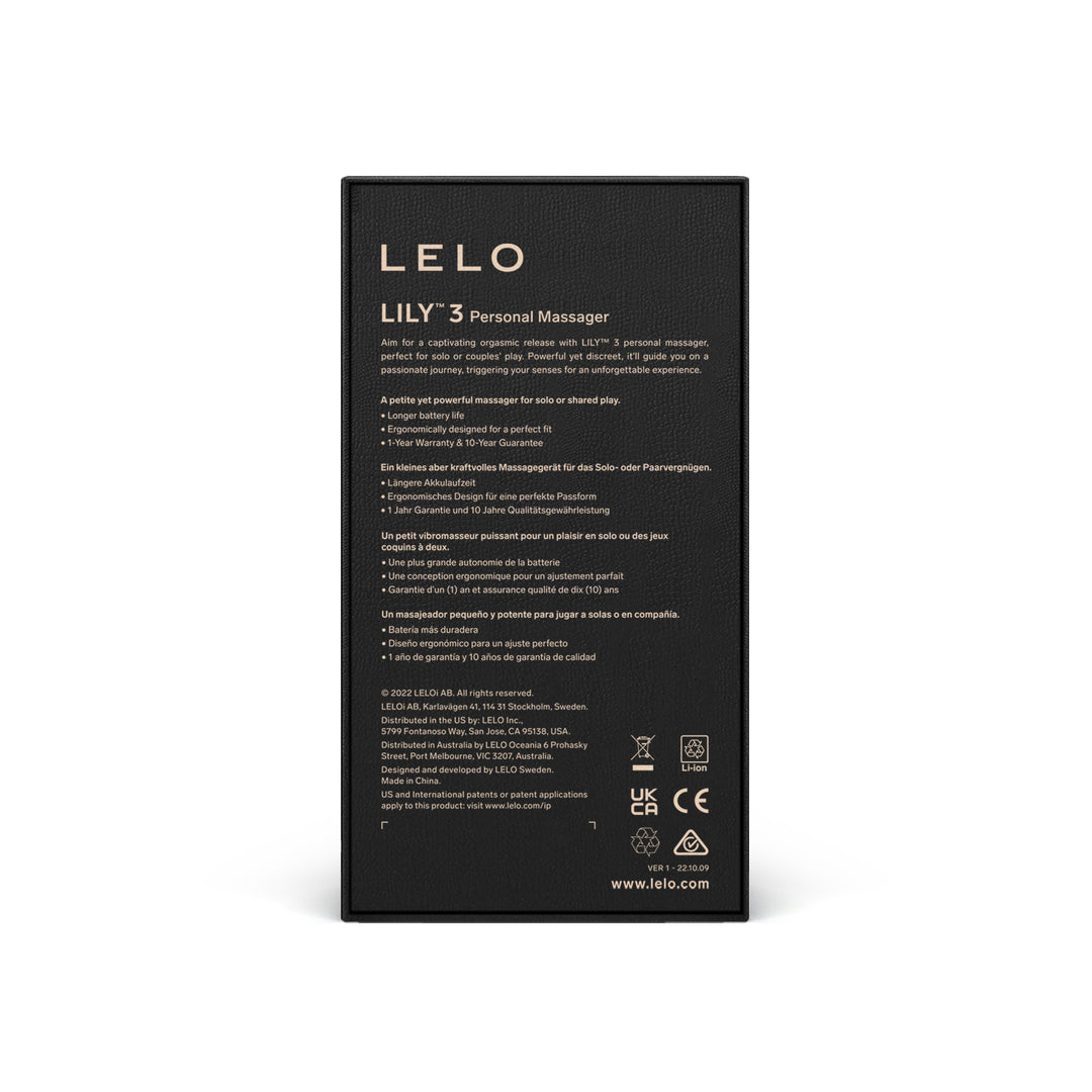 LILY™ 3<br>迷你歡愉產品<br>小巧・方便攜帶 新手友善・靜音<br>