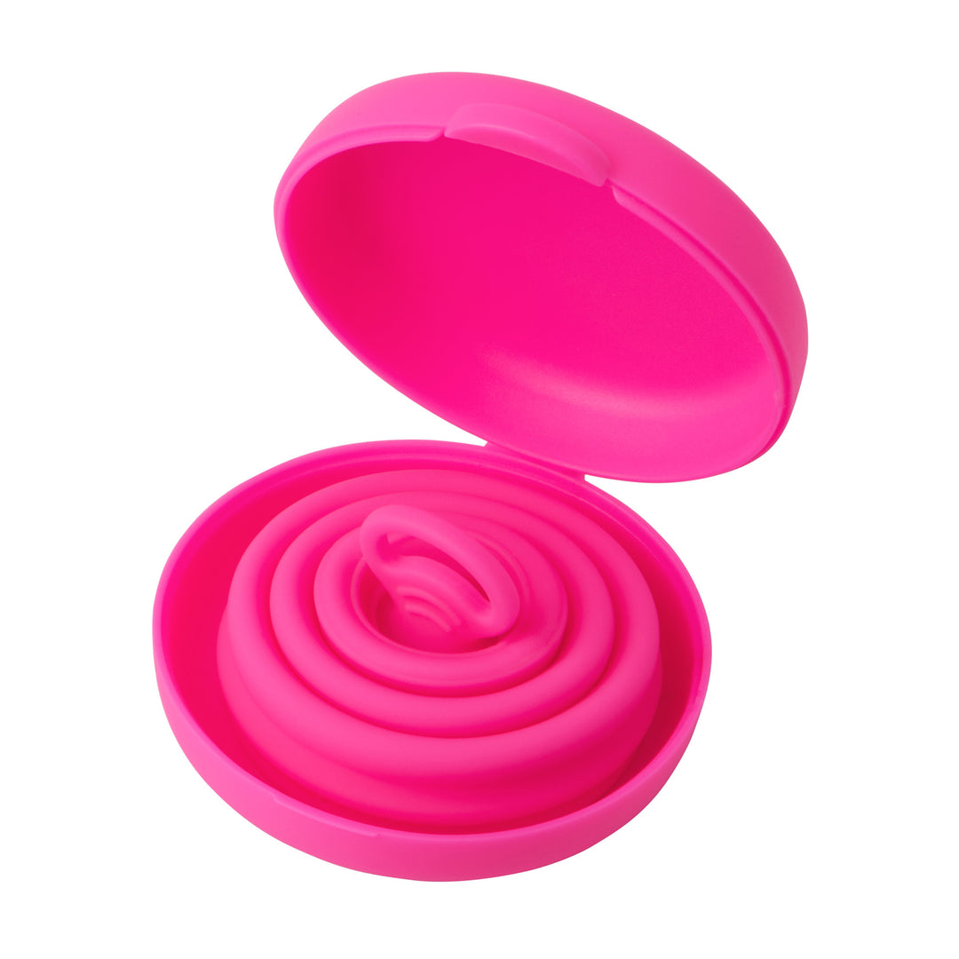 【Beginner-friendly & Compact】<br> Lily Cup One<br> Approx. 15ml Light to medium flow<br> Foldable, easy to carry, soft design
