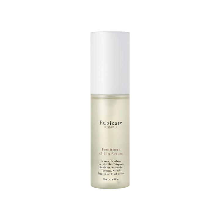 【デリケートゾーン用美容液】Pubicare organic／ピュビケア オーガニック フェミセラオイルインセラム｜デリケートゾーン保湿オイルインセラム・さらりとした使用感 うるおいケア