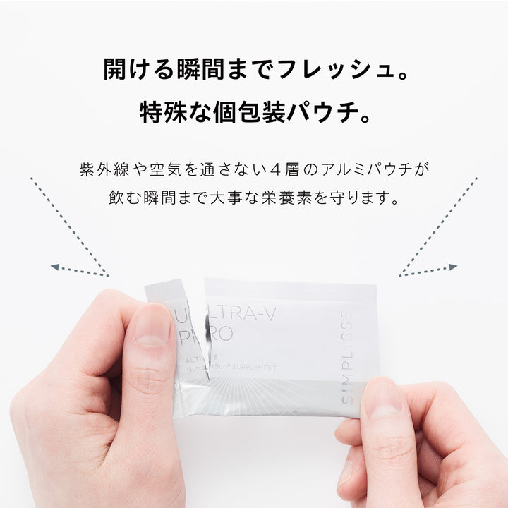 ザ ウルトラV プロ<br> UVケアサプリ（30日分 / 1ヶ月分）<br> 紫外線インナーケアサポート