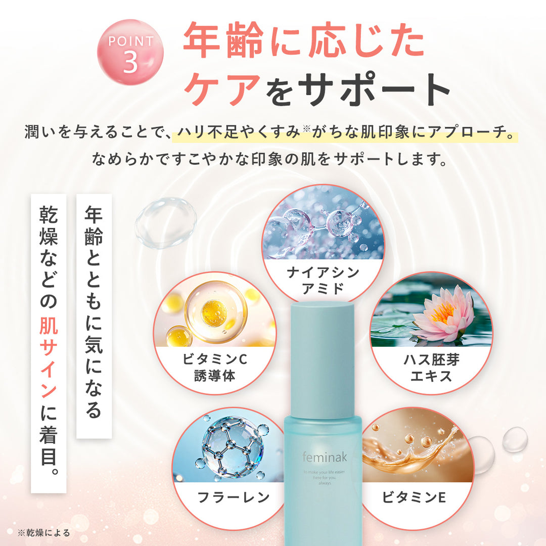 インティメートエイジングオイル<br>デリケートゾーン保湿オイル<br>年齢に応じたうるおいケア