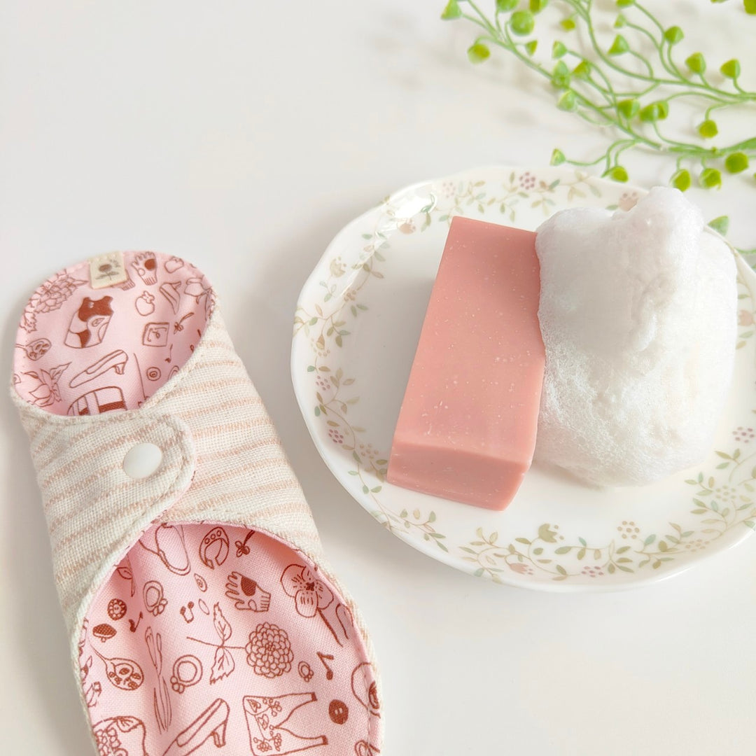 【経血・おりもの汚れに】うふふわ／布ナプキン専用せっけん 50g